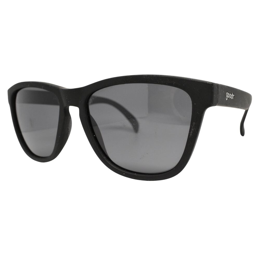 Goodr Black 9 Blackout Sunglasses - LENSES FAIR / FRAMES GOOD CONDITION